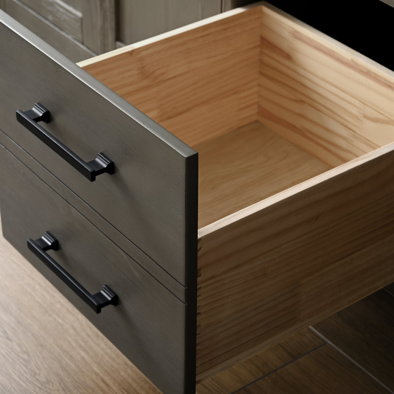 Mercury Row® Atencio 72'' Freestanding Double Bathroom Vanity with